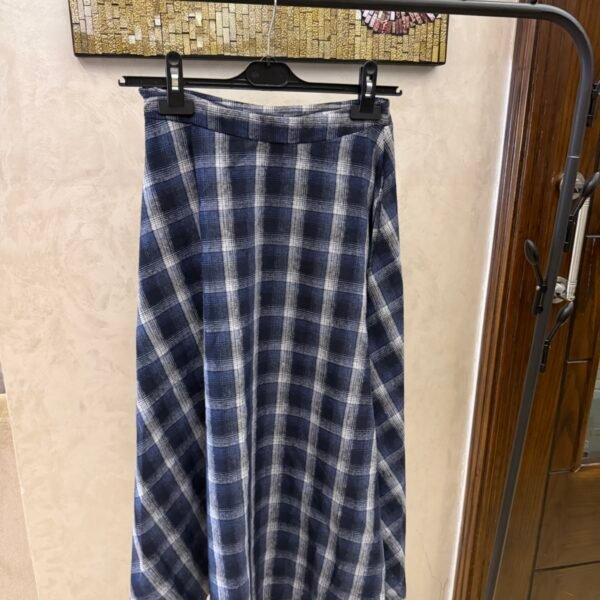 Midi carreau skirt