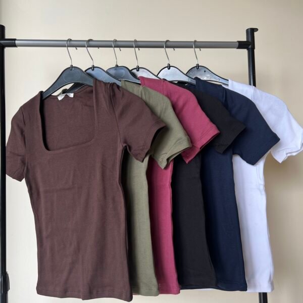 SQUARE NECK COTON BASIC