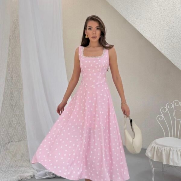 POLKA DOTS LACE DRESS