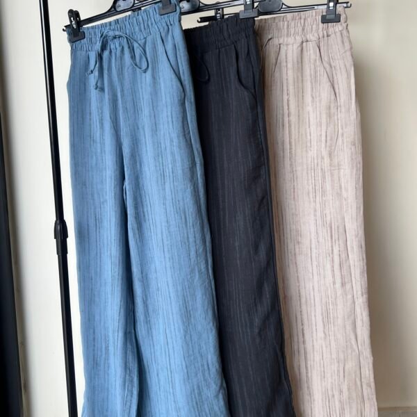 LINEN TRENDY PANTS