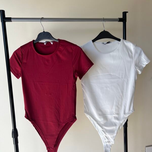 ROUND NECK POLYAMID BODYSUITS