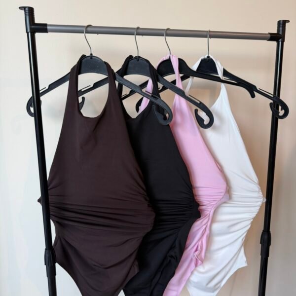 HALTER POLYAMID BODYSUITS