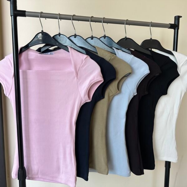 RIBBED ZARA MODELBASIC