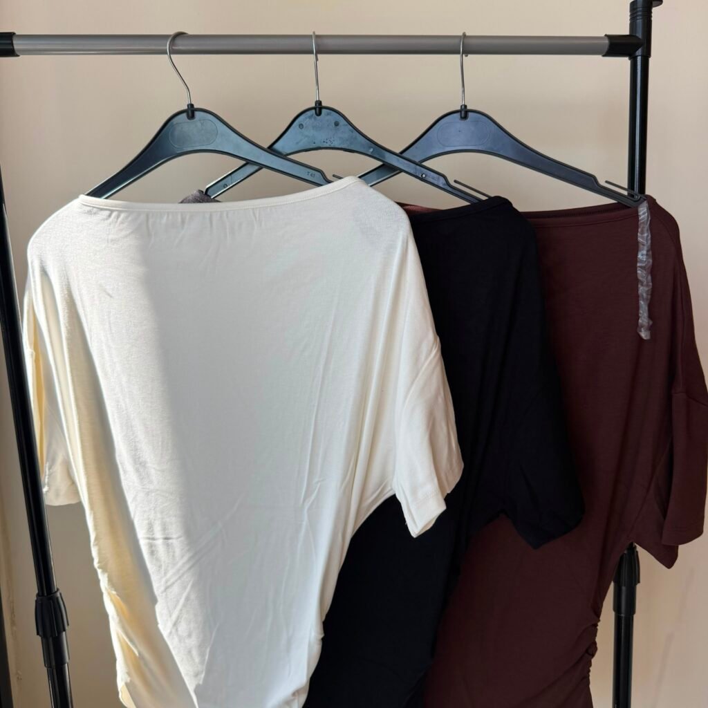 ASYMETRIC GATHERED TOP