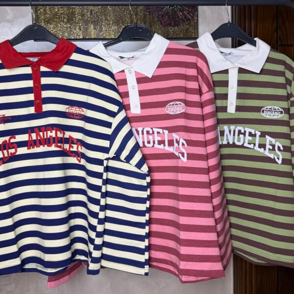 LOS ANGELES STRIPED SWEATER