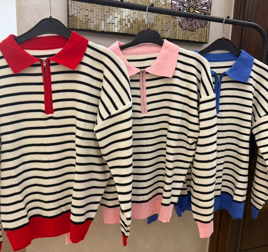 ZIPPY WOOL TOP