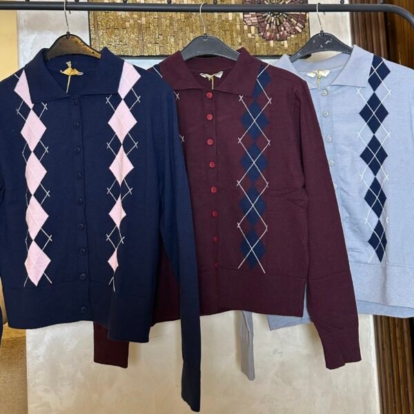 JAQUARD CARDIGAN