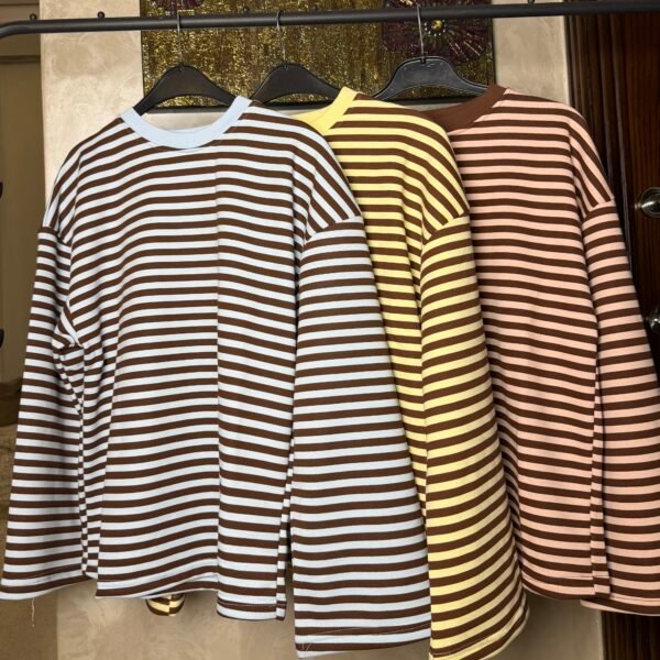 STRIPED WINTER SWEATER
