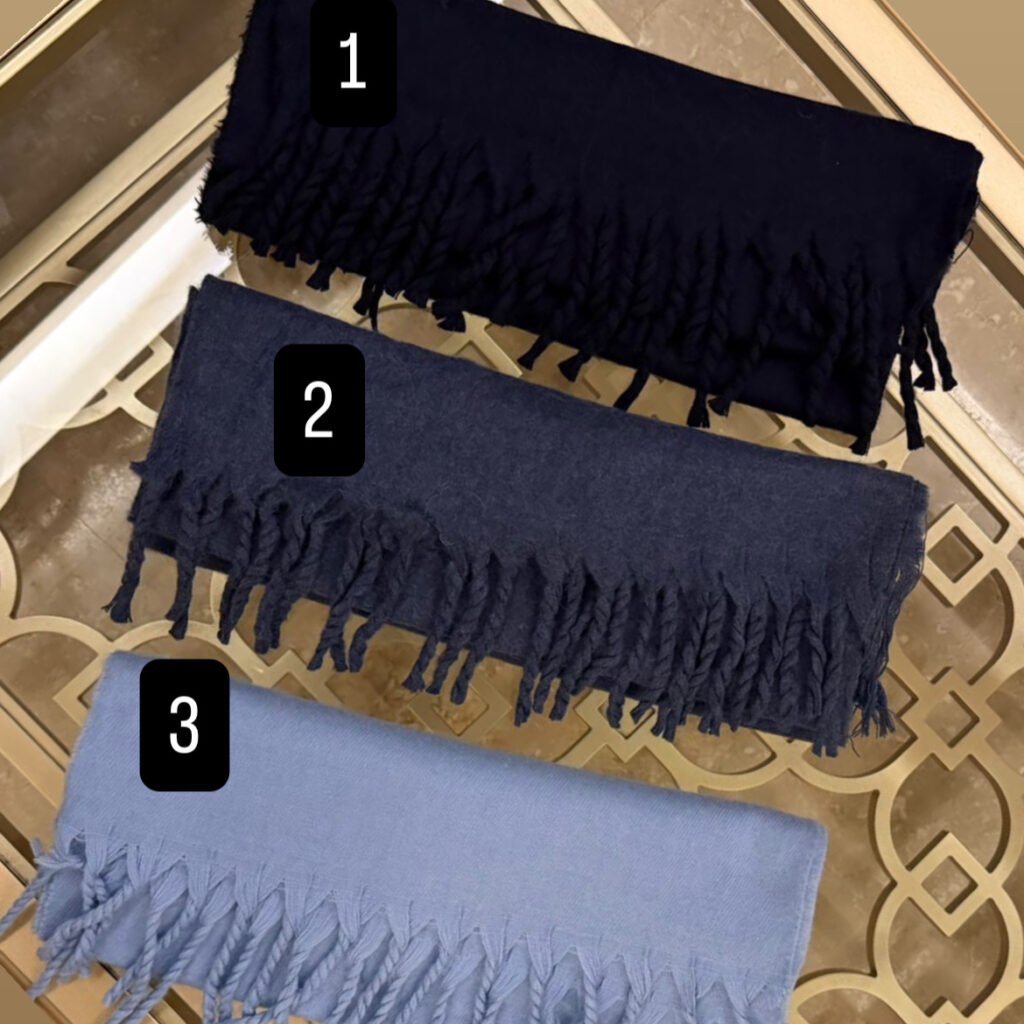 BLUE SCARF